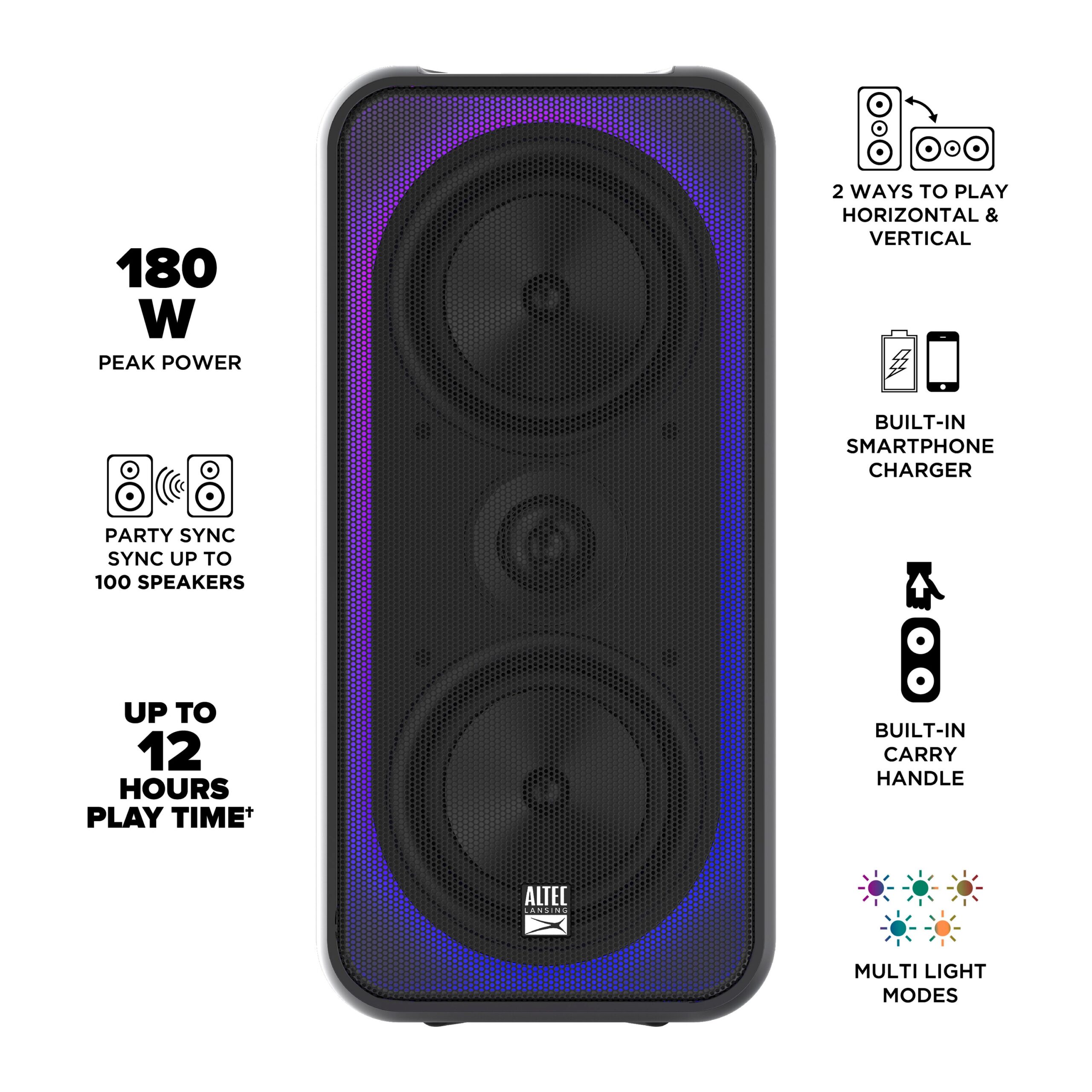 Altec lansing dj speakers