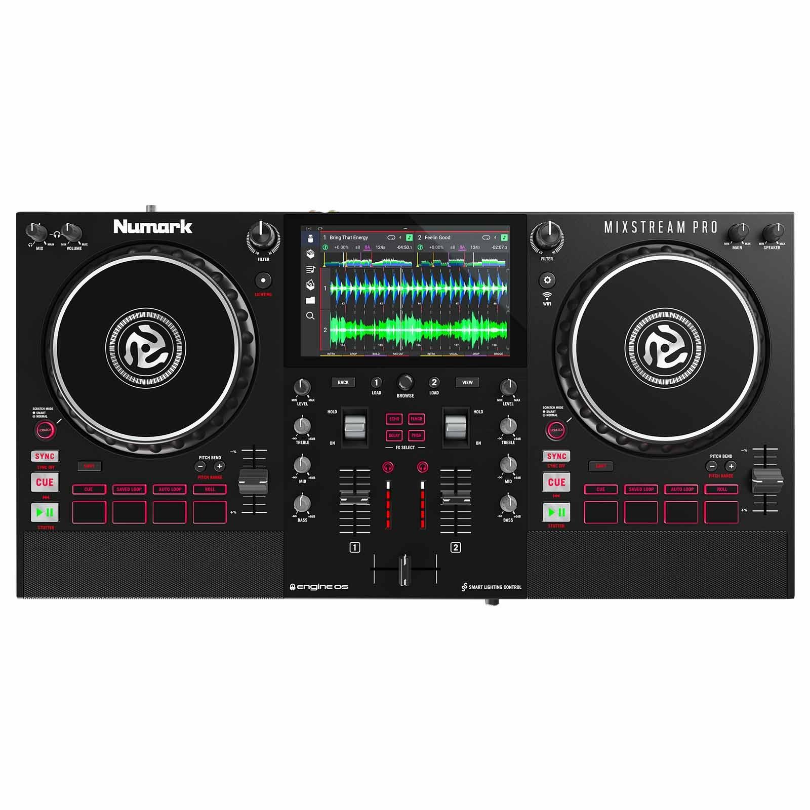 Dj controller with built in speakers